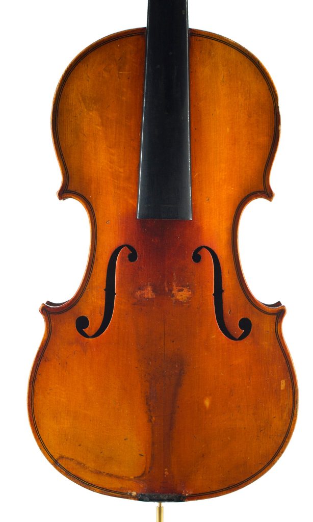 Violin, Workshop of Jerome Thibouville-Lamy, Mirecourt, circa 1910 — front