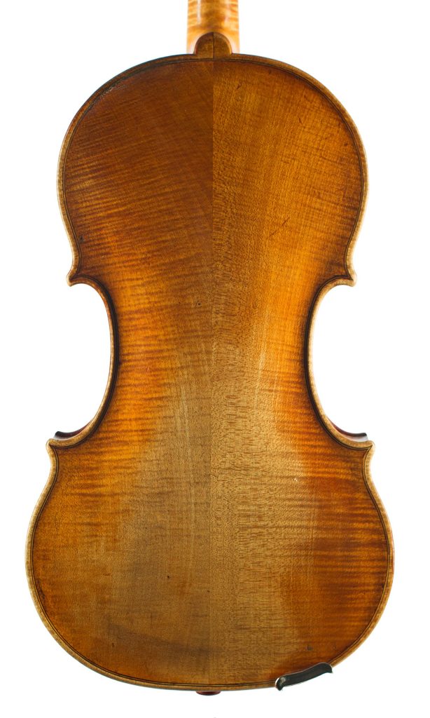 Violin by Walter H. Mayson, Manchester, 1890 — back