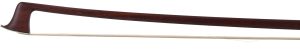 A silver-mounted violin bow by Weichold — head and frog
