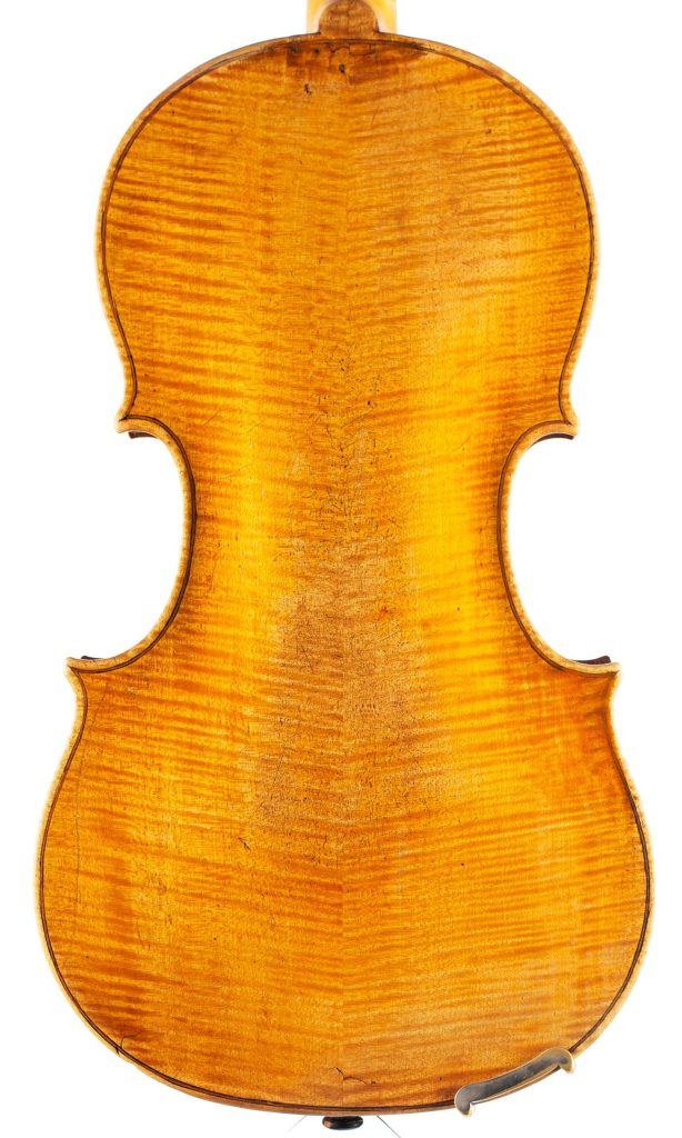 Violin by Carlo Antonio Testore, Milan, circa 1725 — back