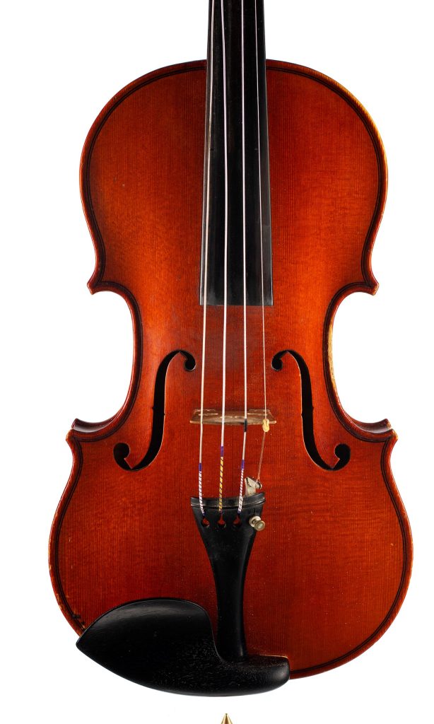 Violin by Haim Rapoport, Tel Aviv, 1941 — front
