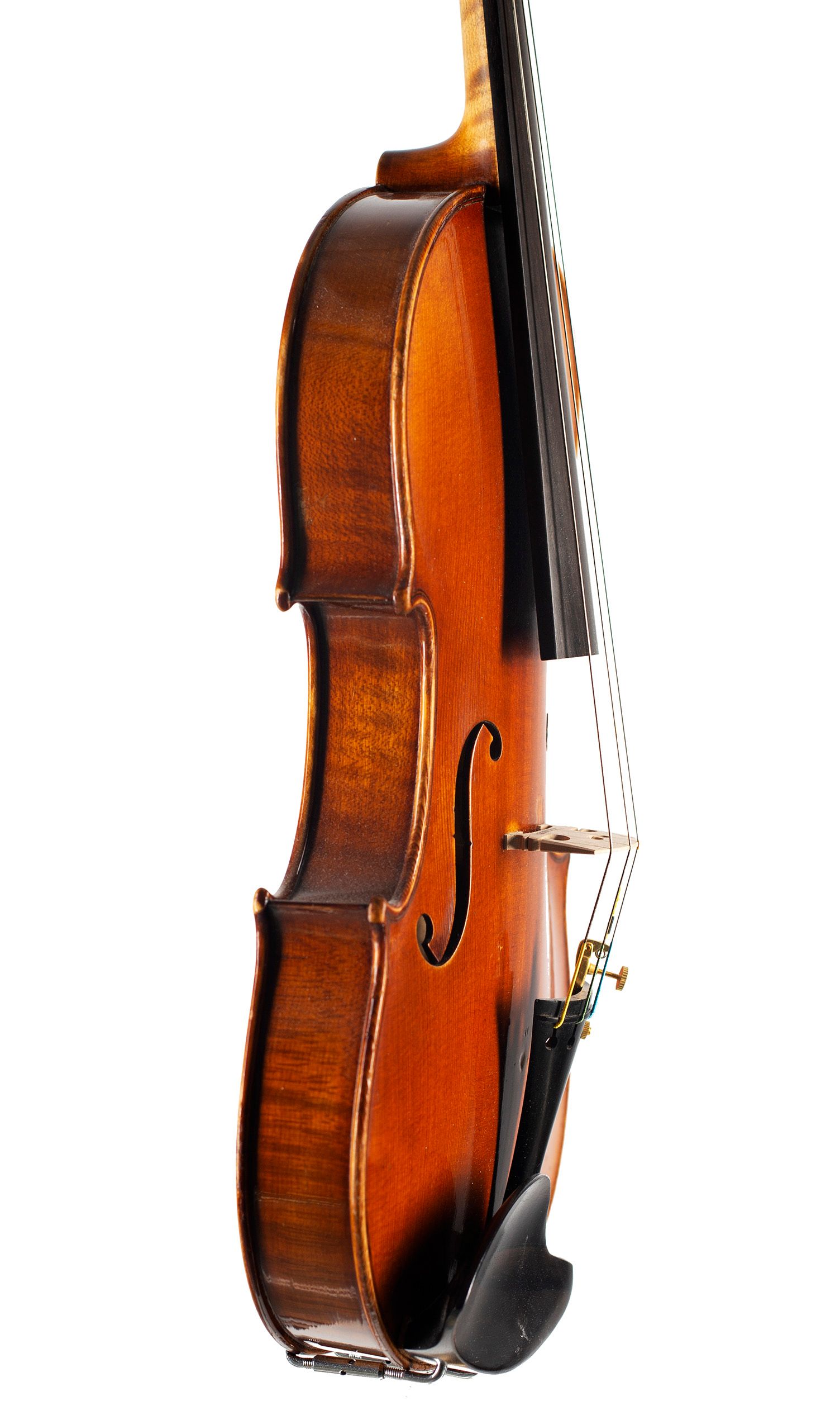 Violin, Workshop of H. Emile Blondelet, Paris, 1932 — angled view, 70°
