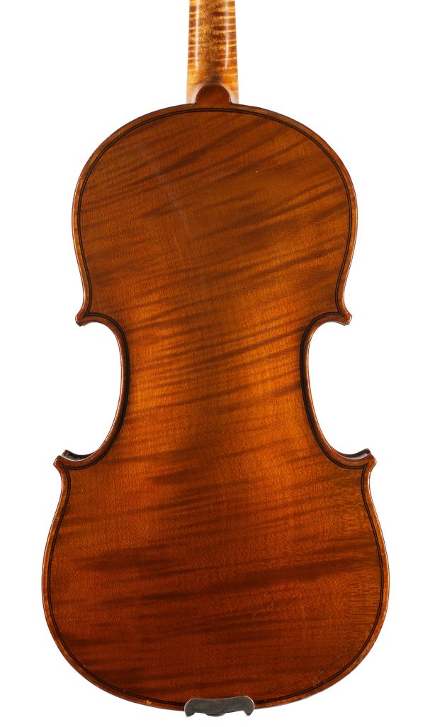 Half-size violin, Workshop of Jerome Thibouville-Lamy, Mirecourt — back