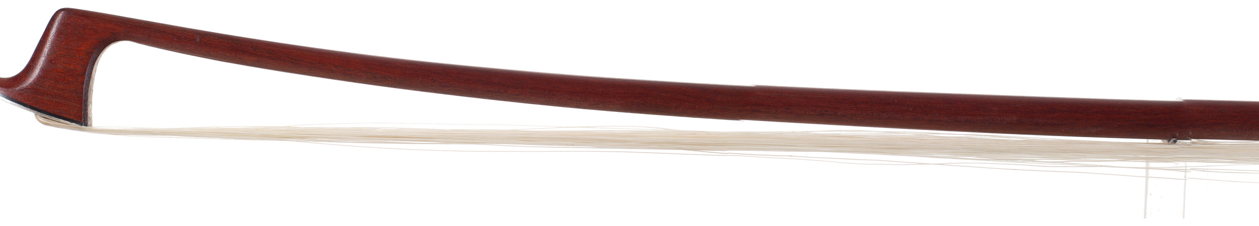 A silver-mounted violin bow by Howard Green, Tayport, 2017 — head