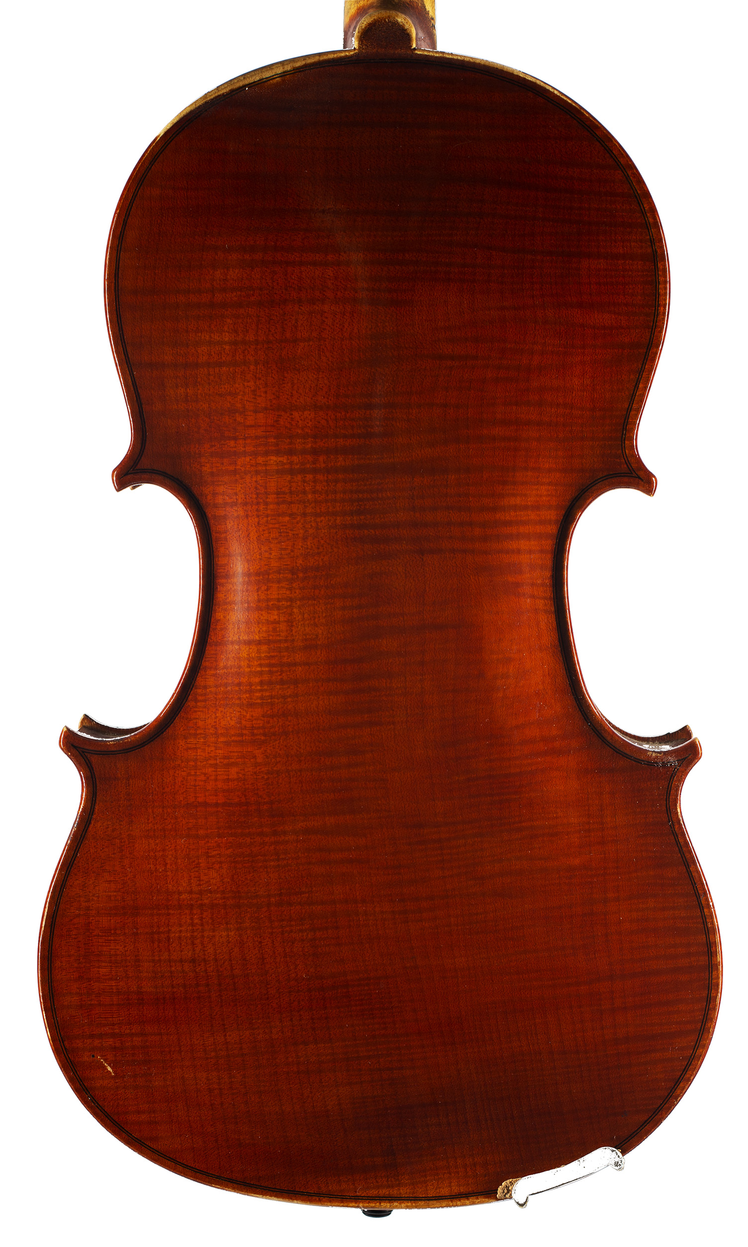 A viola by David Collins, Abingdon, 1985 — back
