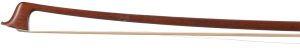 A silver-mounted violin bow by Christoph Friedrich Wunderlich, Leipzig, circa 1920 — head and frog