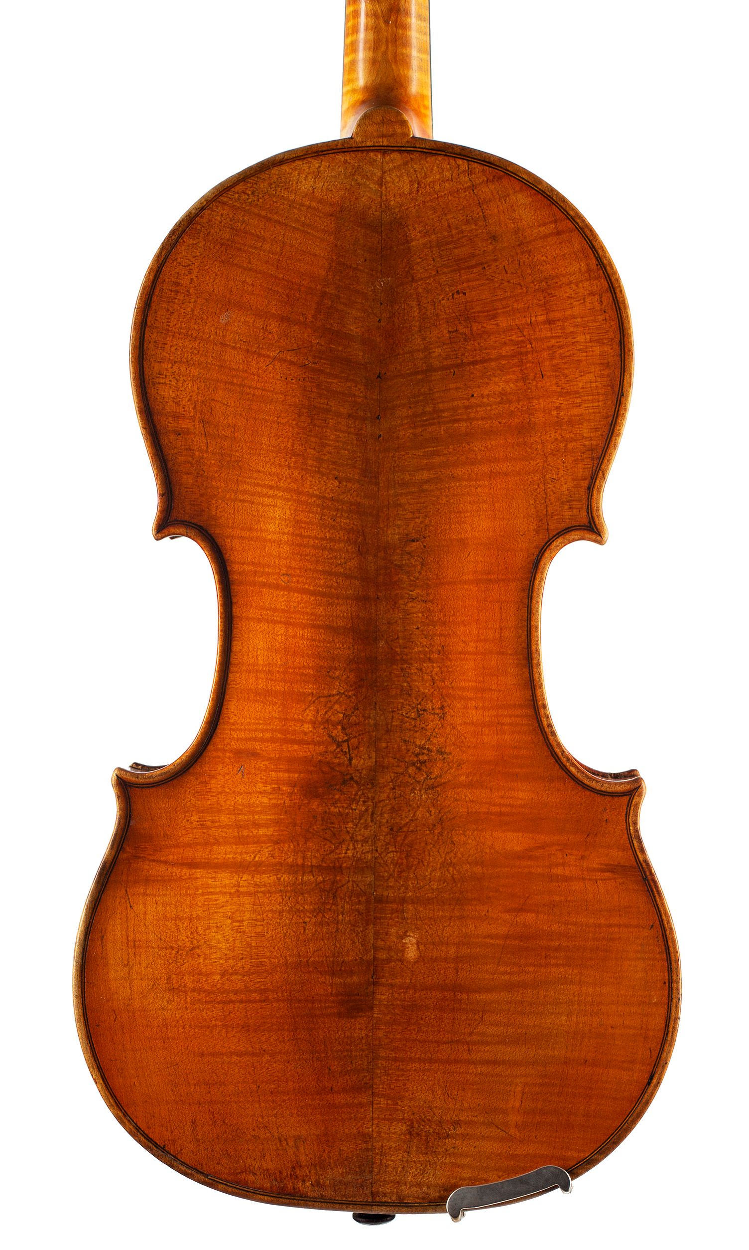 Violin by Charles Harris II, Oxfordshire, circa 1820 — back