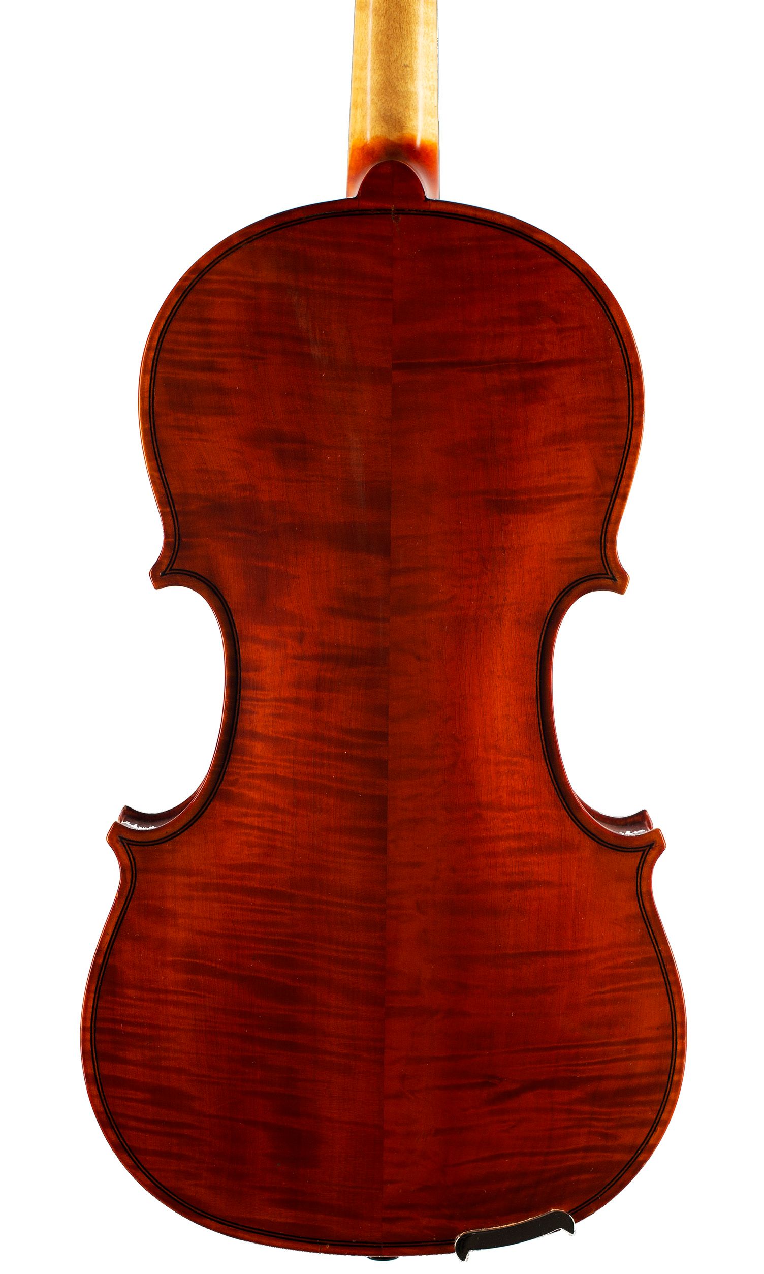 Violin by Ernesto Pevere, Ferrara, 1950 — back