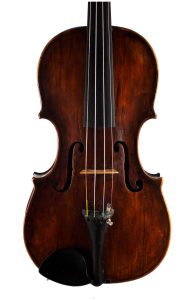 Violin by Charles and Samuel Thompson, London, circa 1770 — front