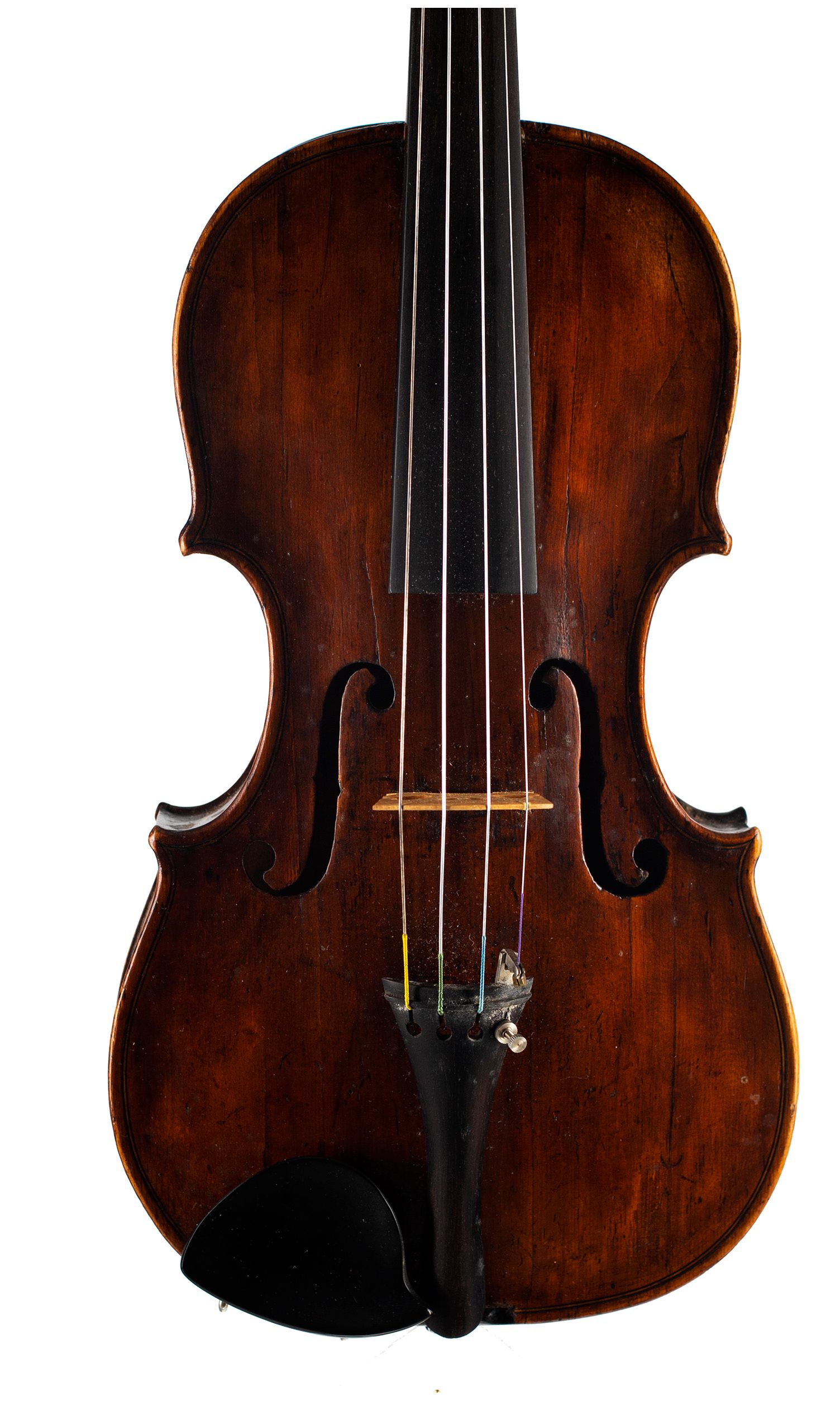 Violin by Charles and Samuel Thompson, London, circa 1770 — front