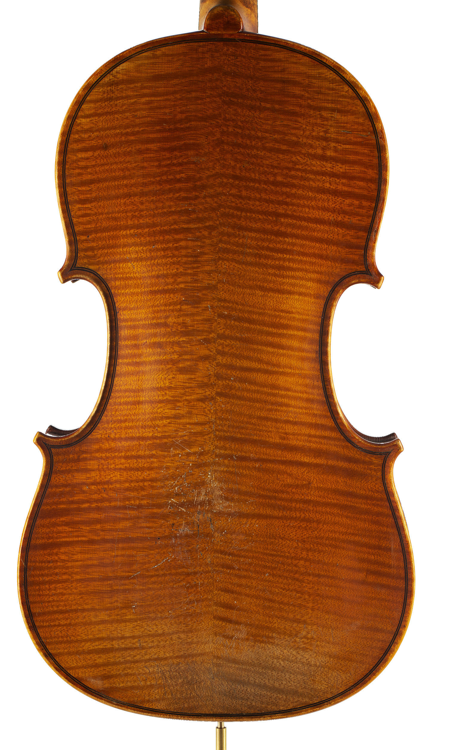 A violin by Ch J.B.Collin-Mezin Pere, Paris, 1902 — back