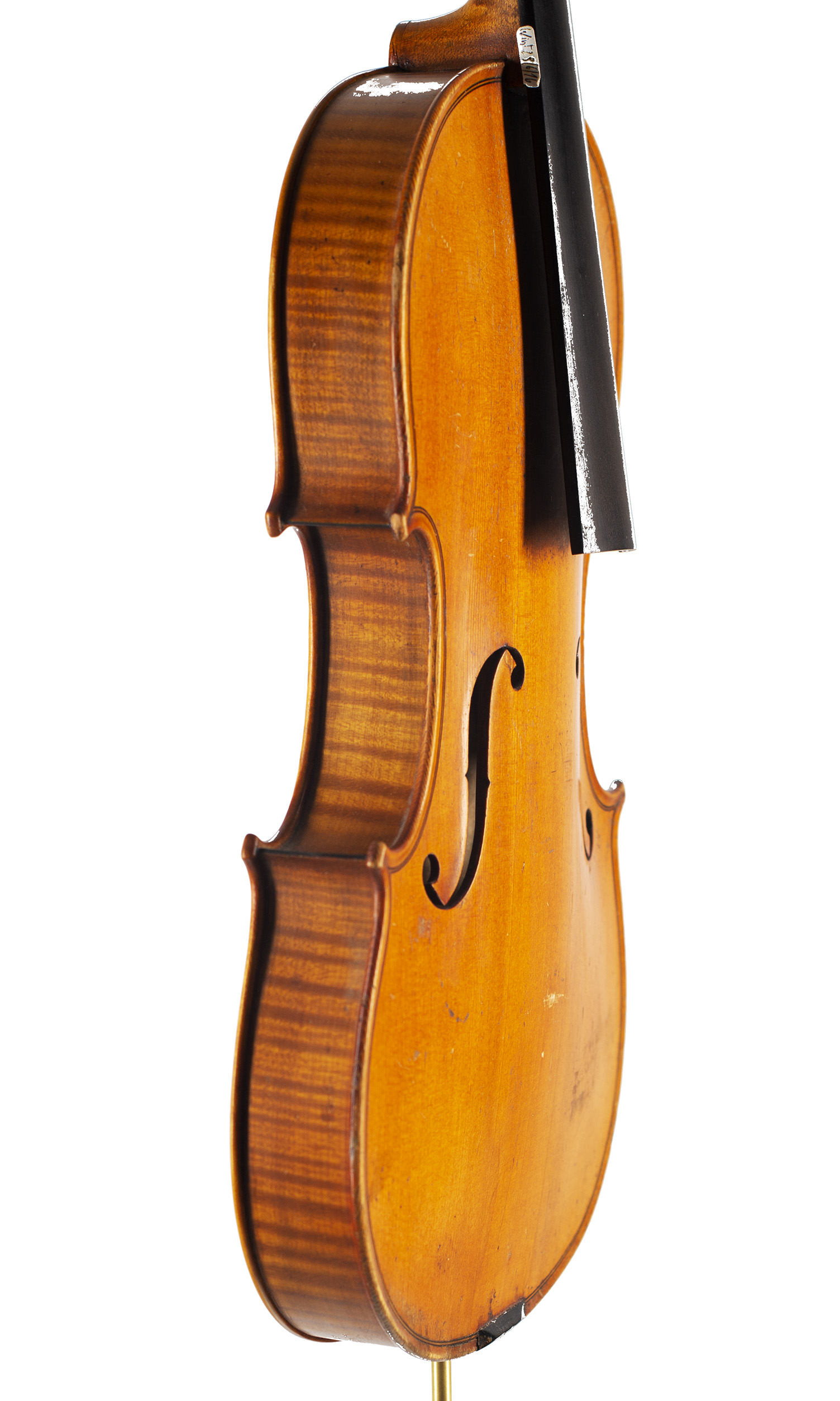 A violin by Ch J.B.Collin-Mezin Pere, Paris, 1902 — angled view, 70°