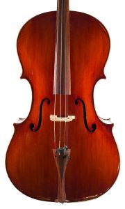 A cello by Donald B. A. Palmer, Cremona, 1976 — front