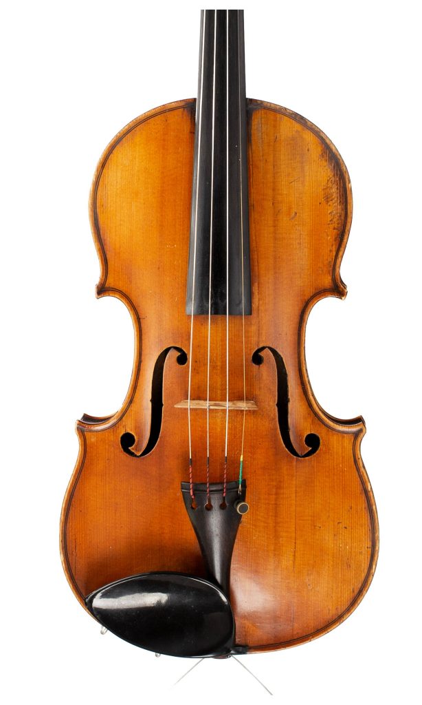 Violin by Paul Bailly, Paris, 1887 — front