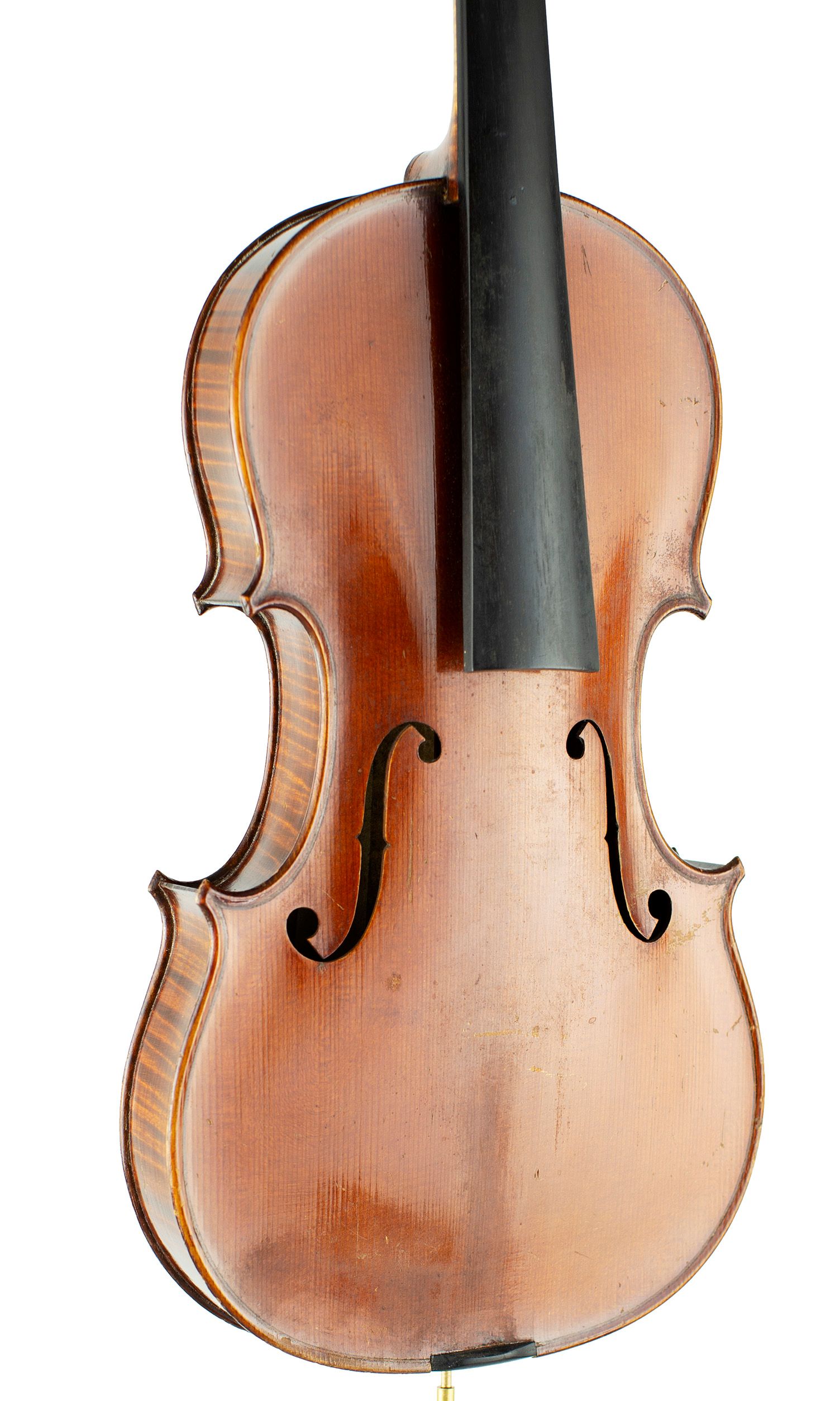 Violin by Ch. J. B. Collin-Mezin Fils, Paris, 1923 — angled view, 30°