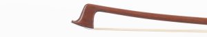 A silver-mounted violin bow by Louis Henri Gillet — head and frog