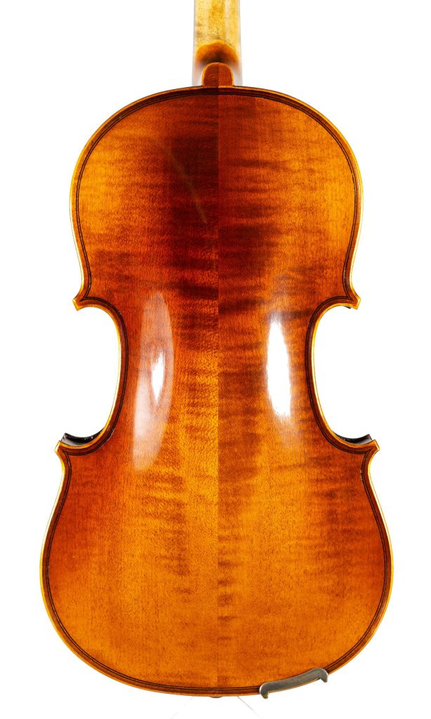 Violin, Workshop of Jerome Thibouville-Lamy, Mirecourt — back