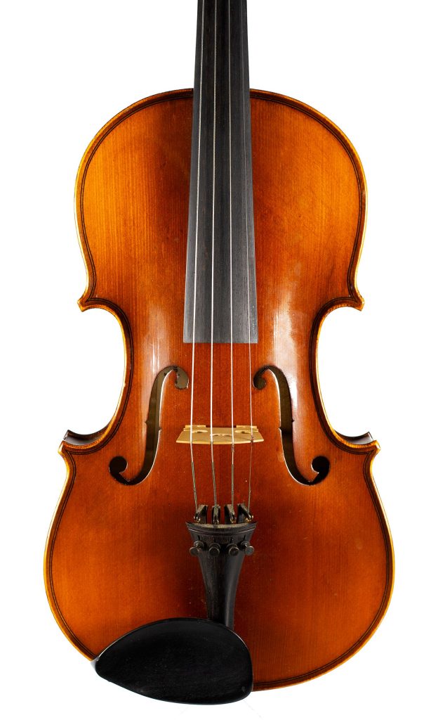 Violin, Workshop of Jerome Thibouville-Lamy, Mirecourt — front