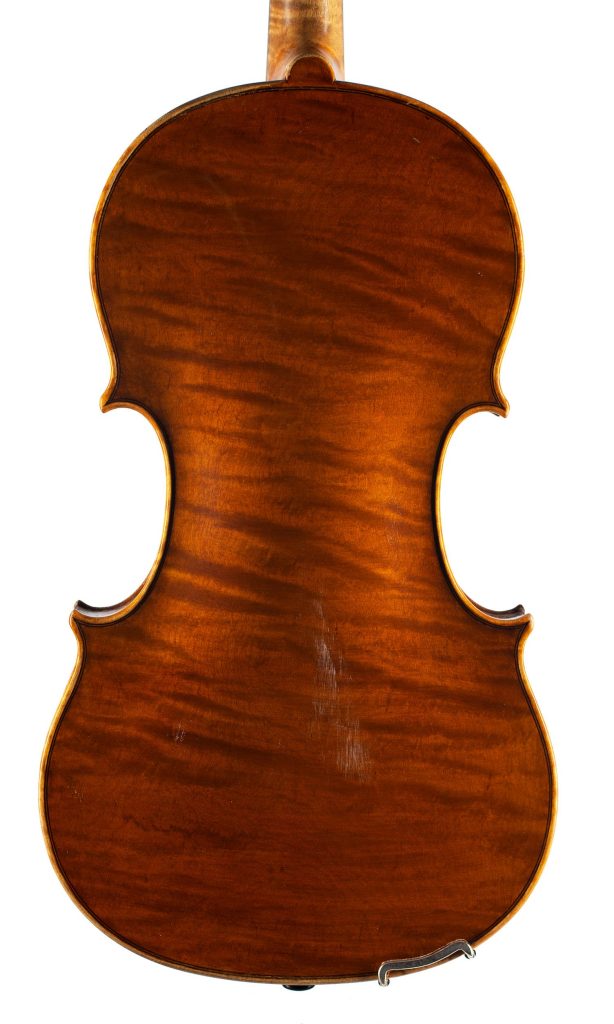Violin, Workshop of E. R. Schmidt & Co., Saxony — back