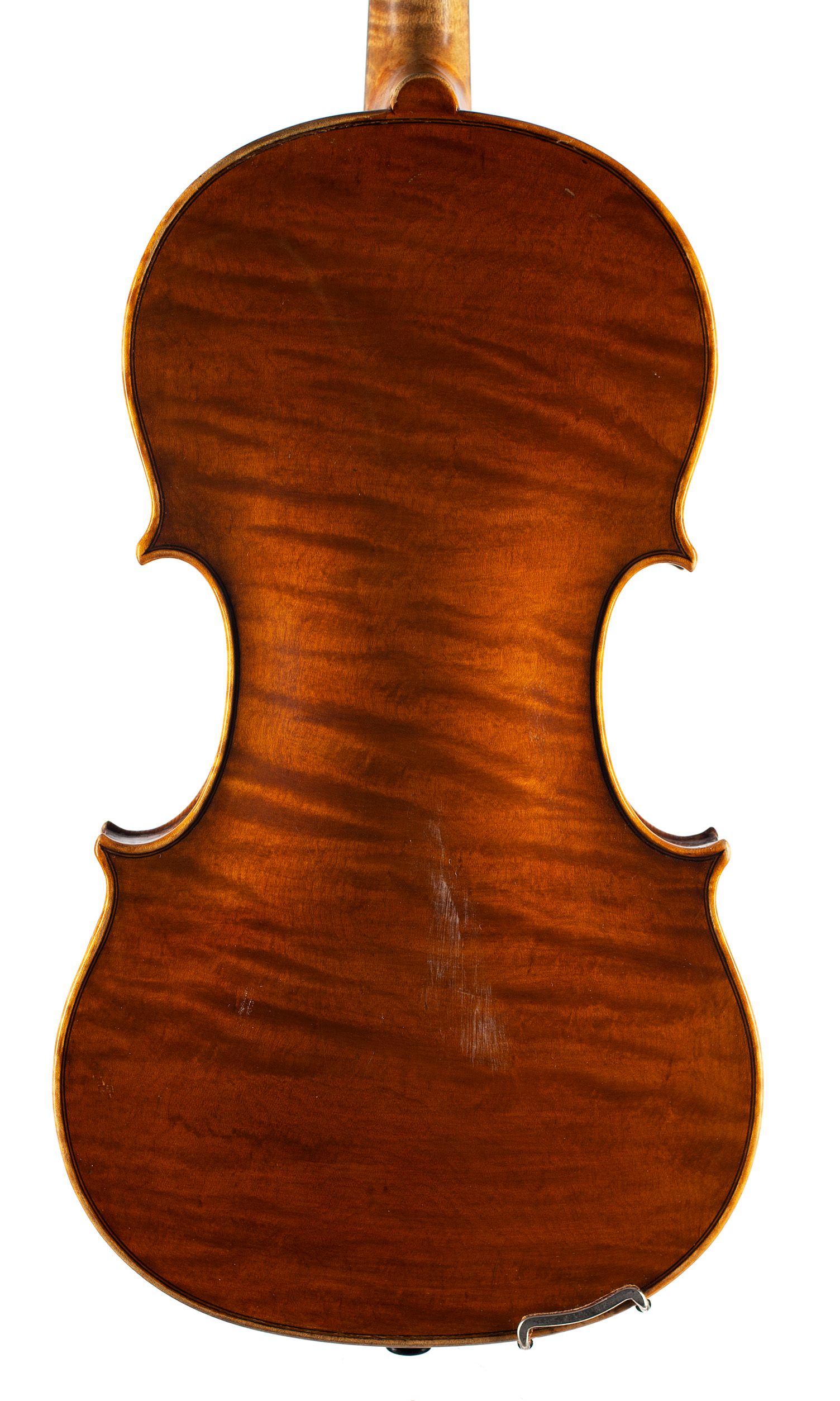Violin, Workshop of E. R. Schmidt & Co., Saxony — back