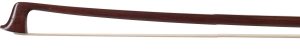 A silver-mounted violin bow by H. R. Pfretzschner, Germany, circa 1920 — head and frog