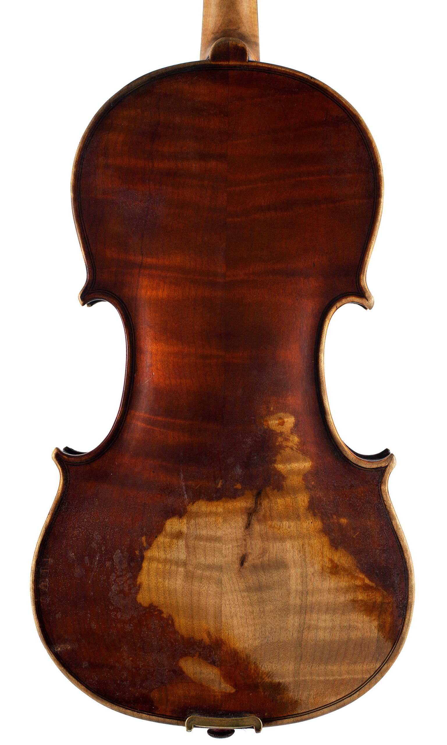 A violin by John Lowe, Glasgow, 1923 — back