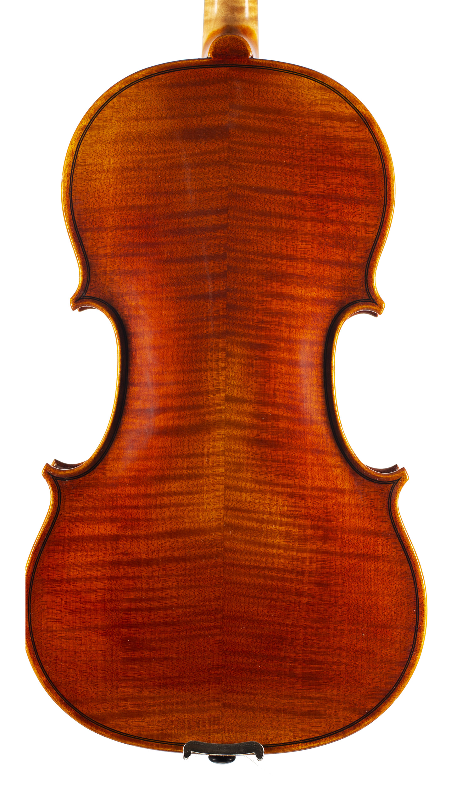 A violin by Werner Barth, Bad Brambach, 1972 — back