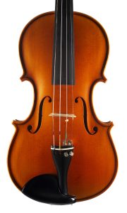 A violin by Derick M. Sanderson, Alva, 1974 — front