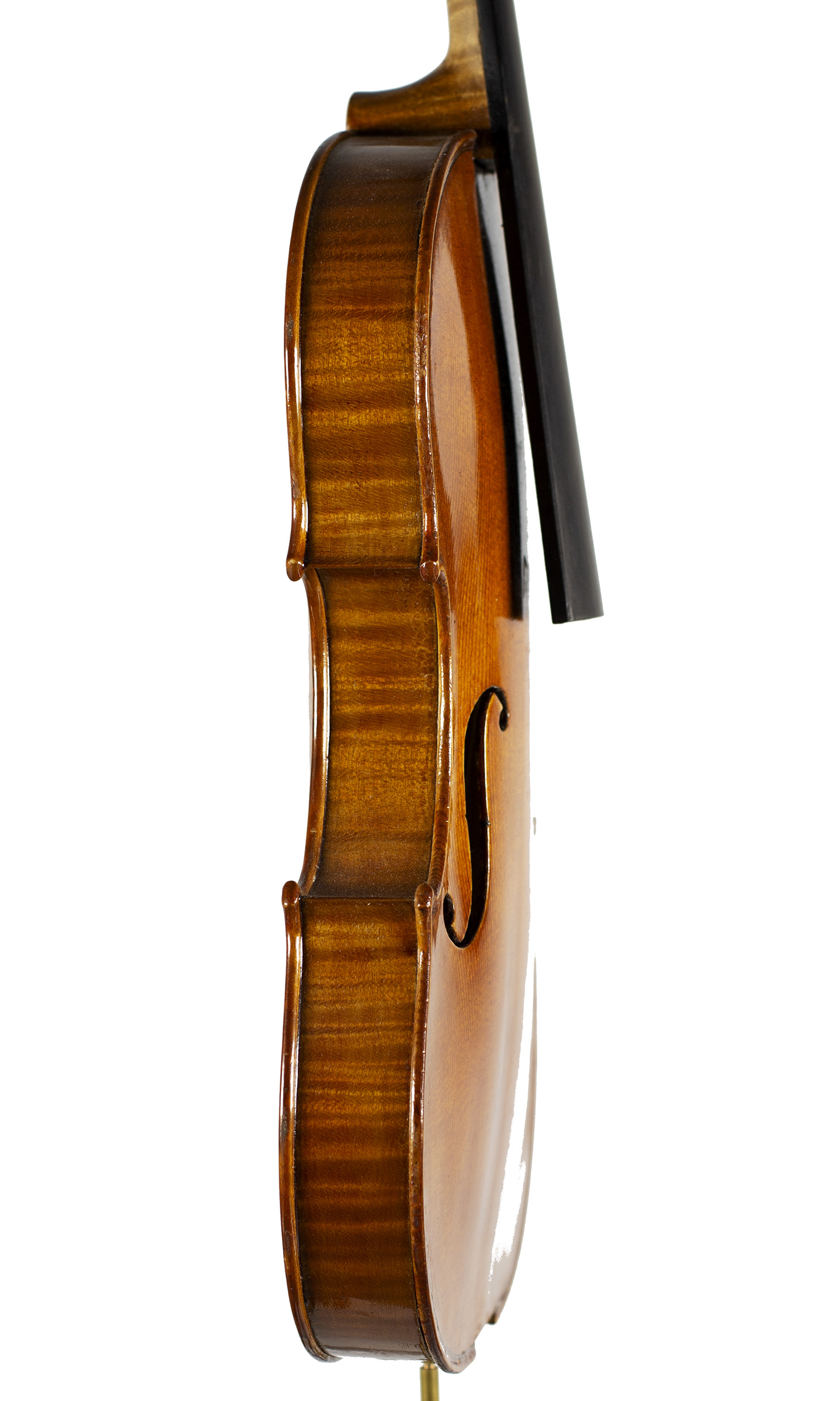 A violin by Julian Emery — angled view, 80°