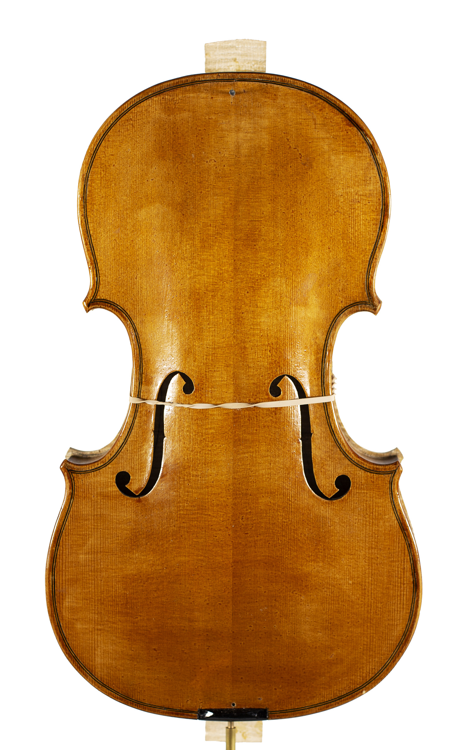 An incomplete violin by Julian Emery — front