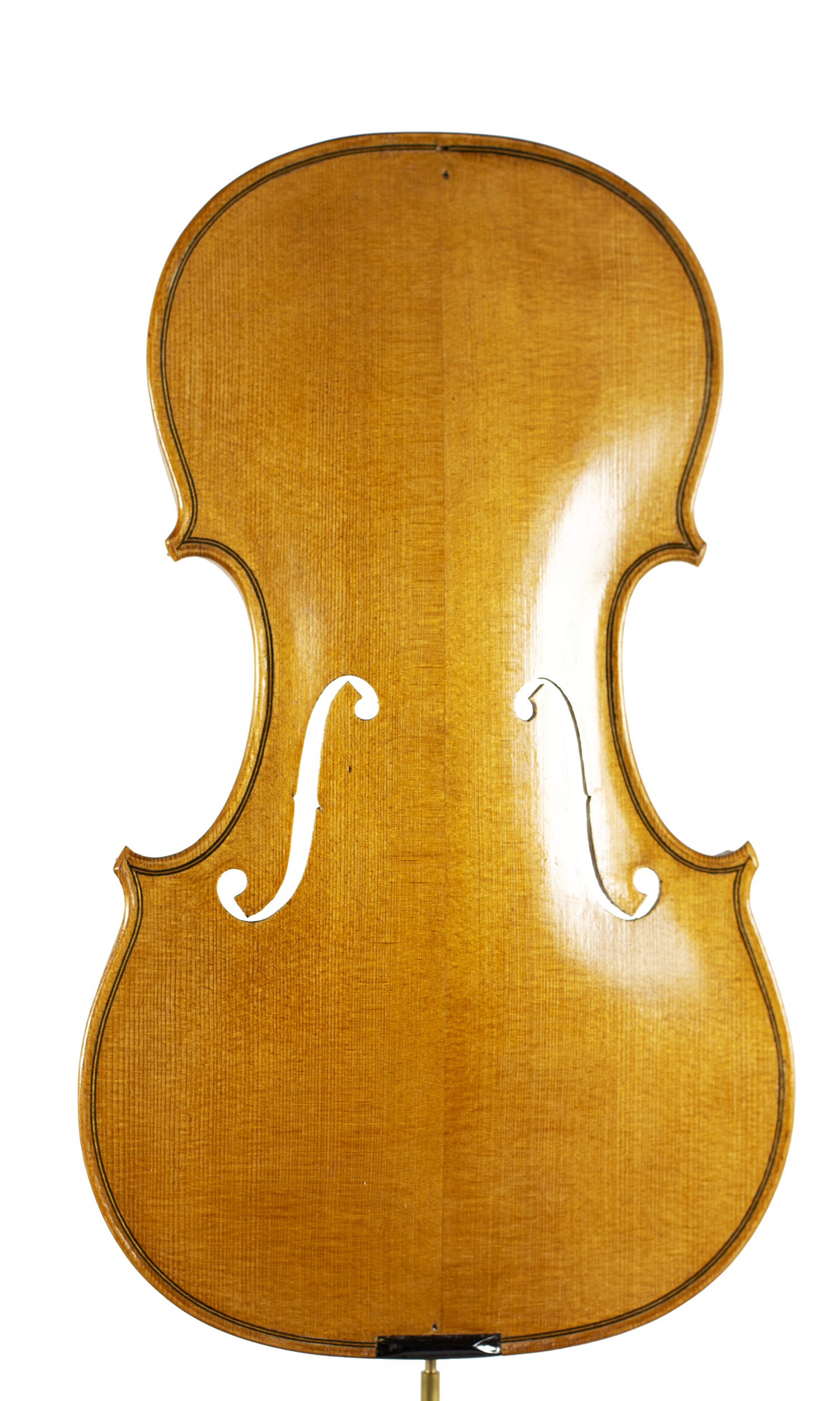 An incomplete violin by Julian Emery — front