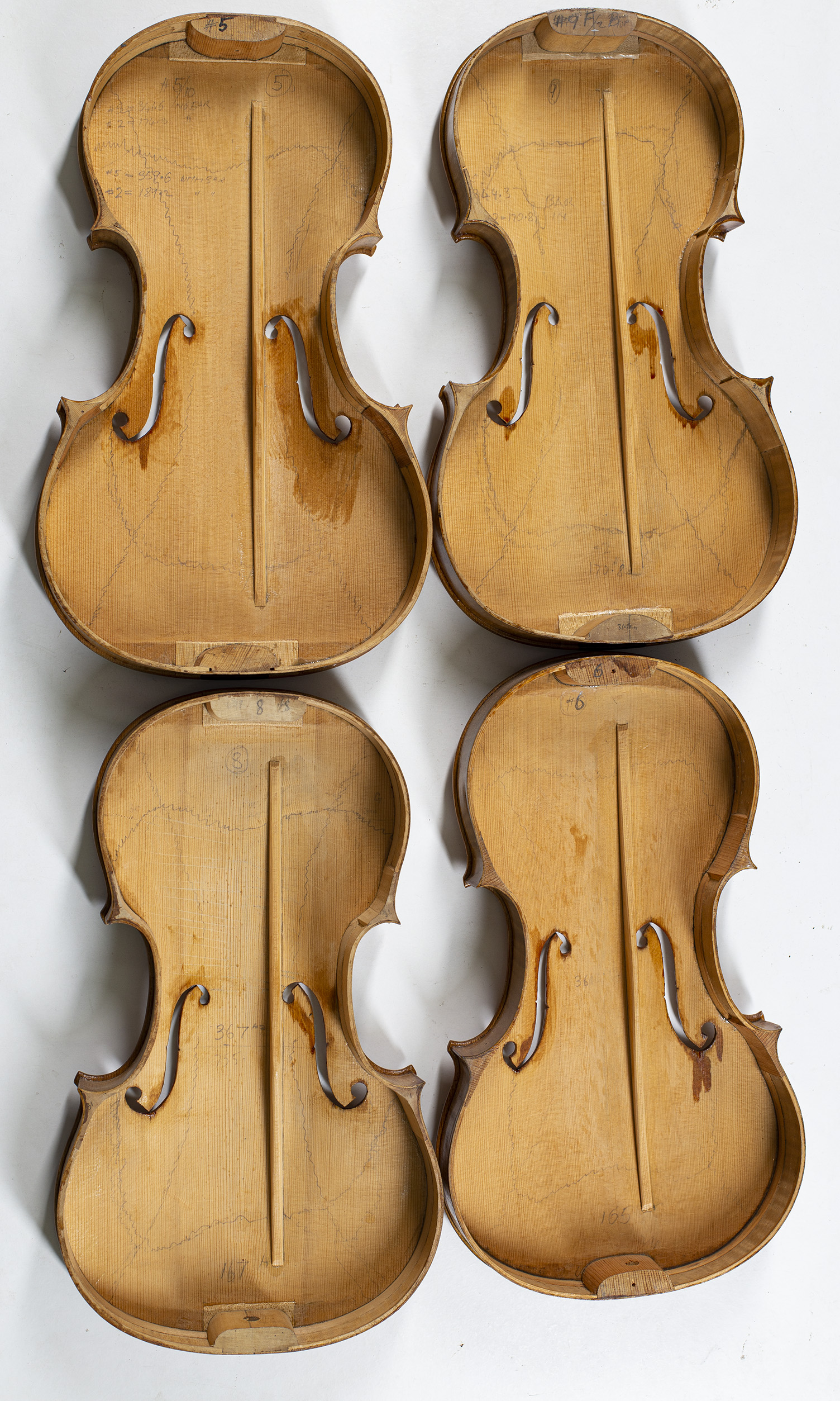A violin by Julian Emery — front