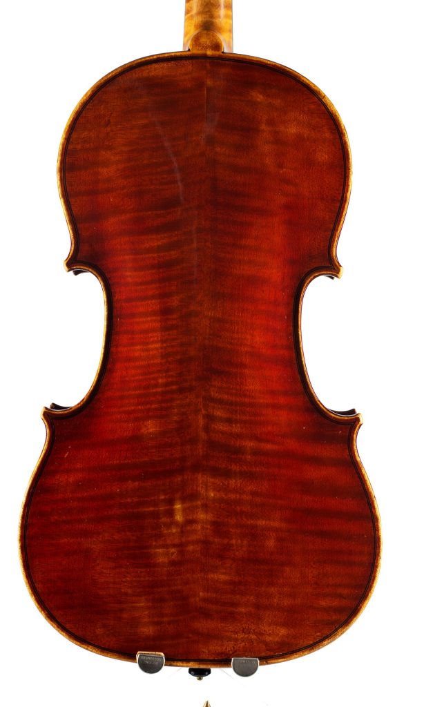 Violin by Hippolyte Chrétien Silvestre, Lyon, 1879 — back