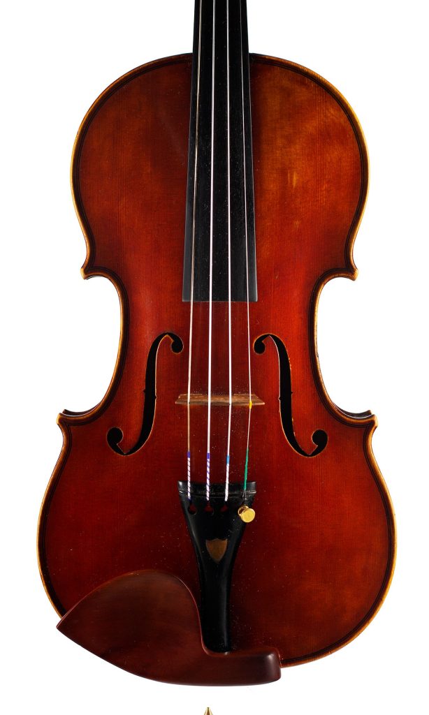 Violin by Hippolyte Chrétien Silvestre, Lyon, 1879 — front