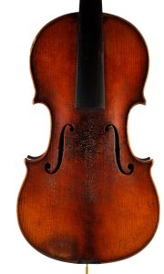 Violin by Claude Chevrier, Mirecourt, circa 1850 Over 100 years old — front