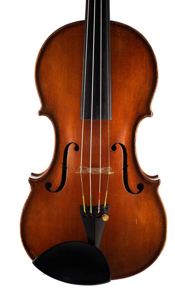 Violin by John Jeffrey, Chirnside, 1887 — front
