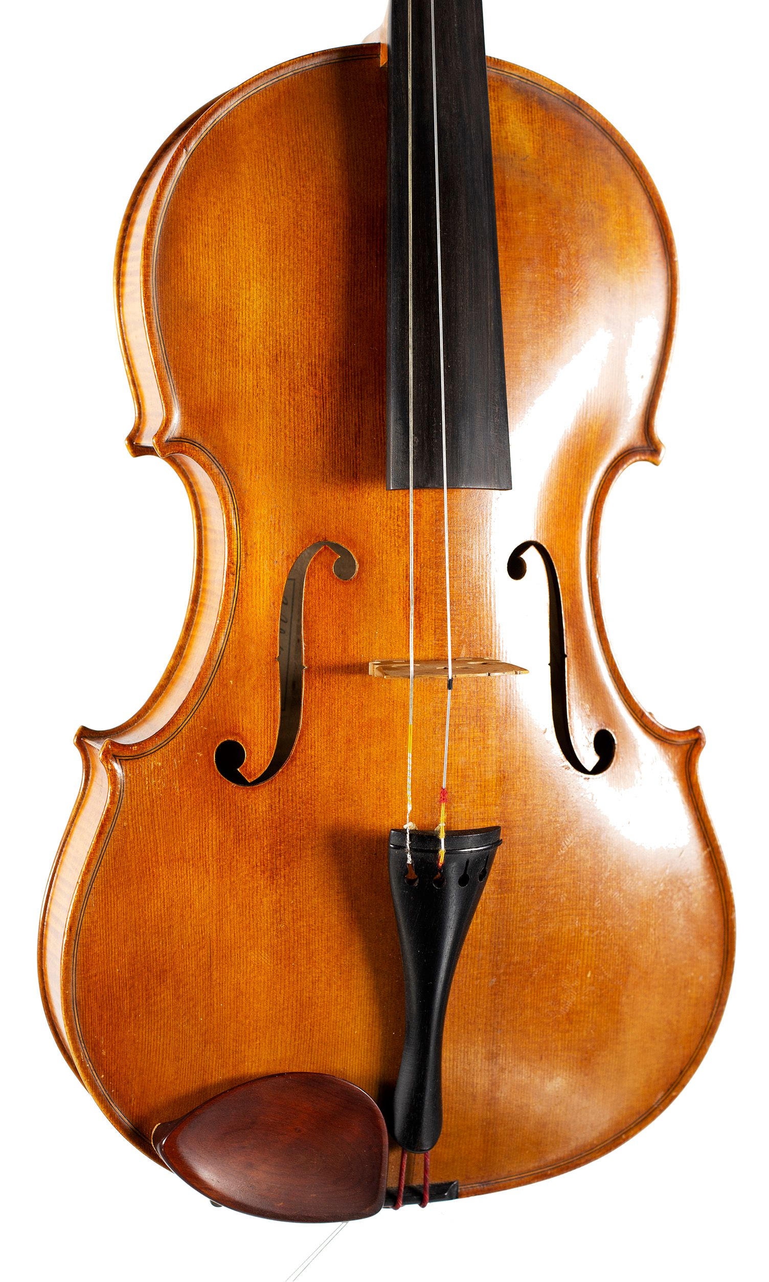 Viola by R. Roberts, 1951 — angled view, 20°