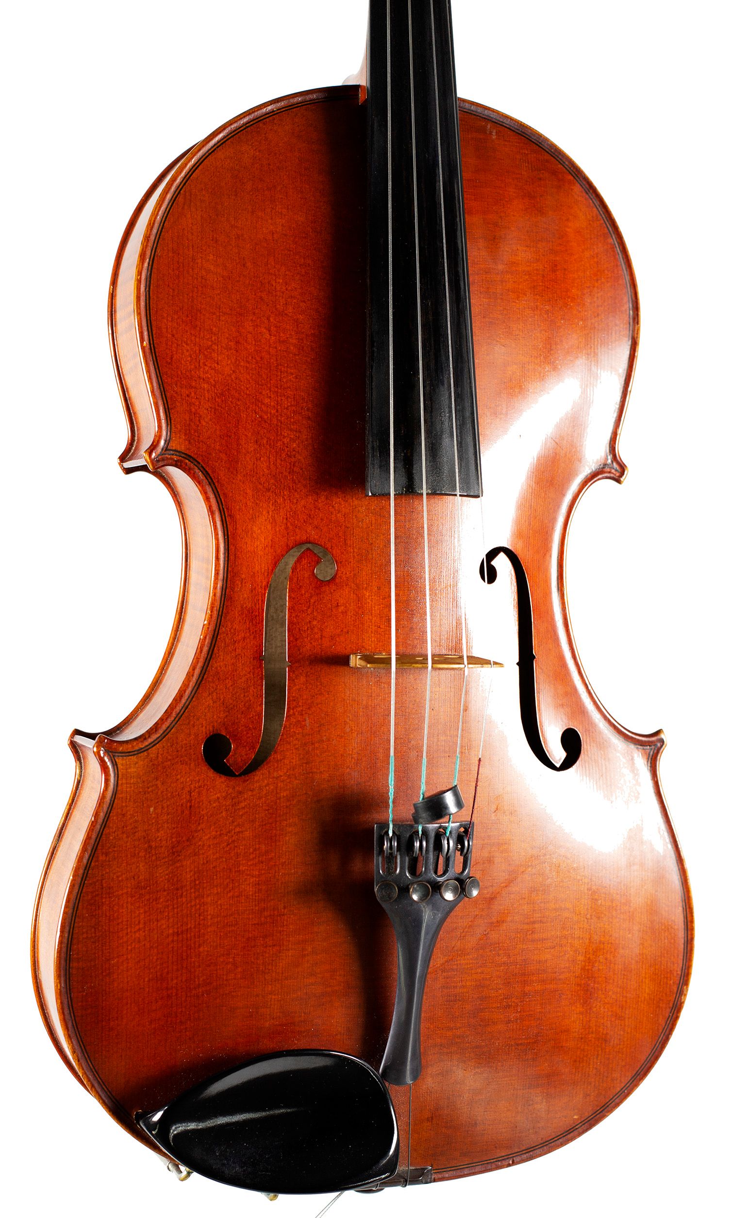 Viola by R. Roberts, 1952 — angled view, 20°
