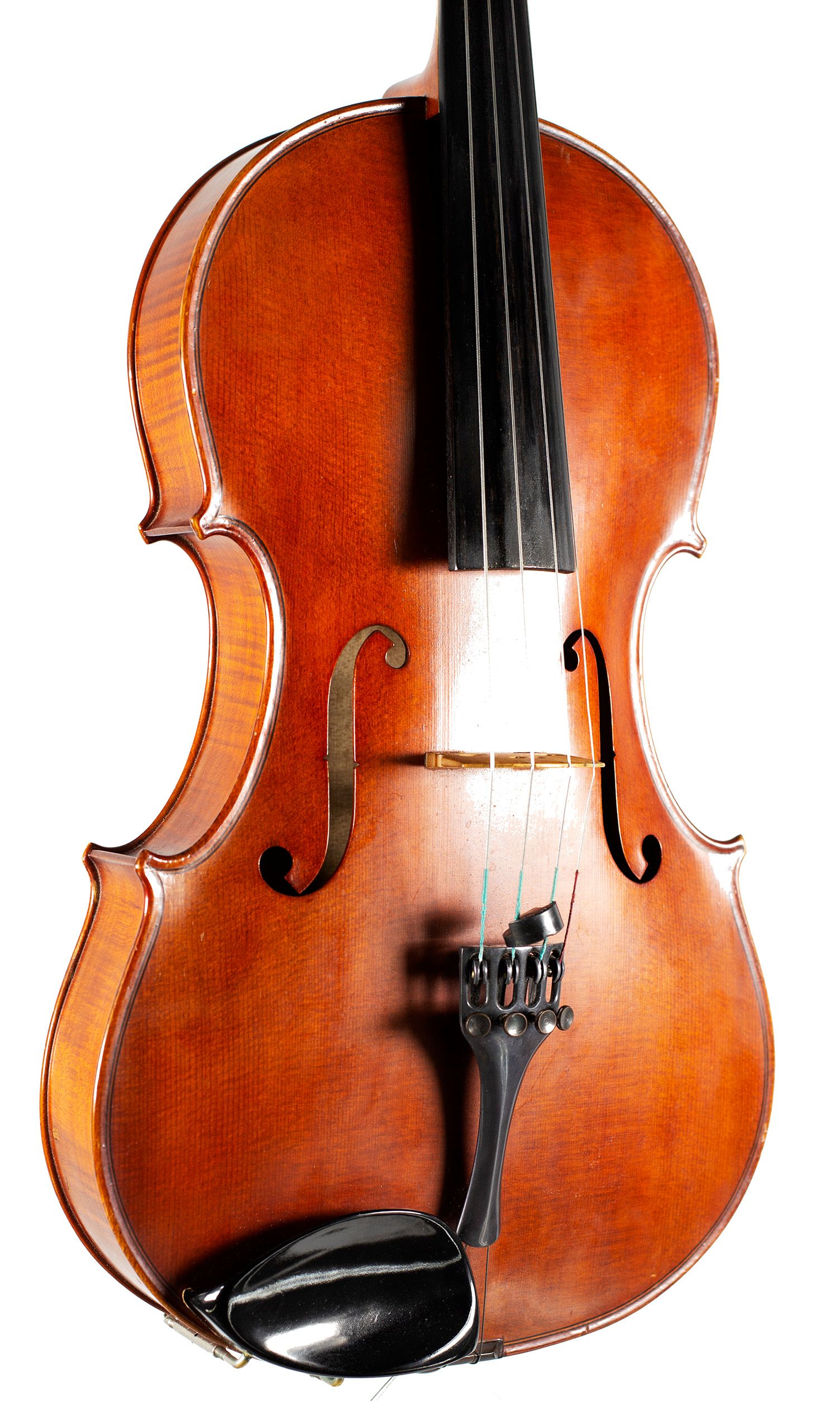 Viola by R. Roberts, 1952 — angled view, 30°