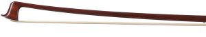 A silver-mounted violin bow by Eugène Sartory, Paris, circa 1920 — head and frog