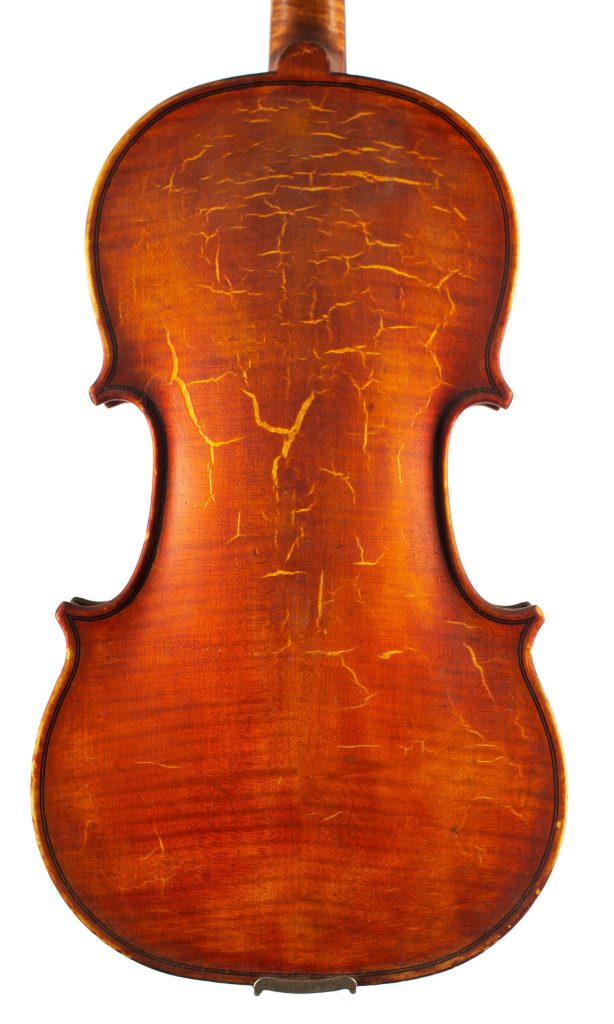 Violin by John Edward Ward, Sydney, 1961 — back
