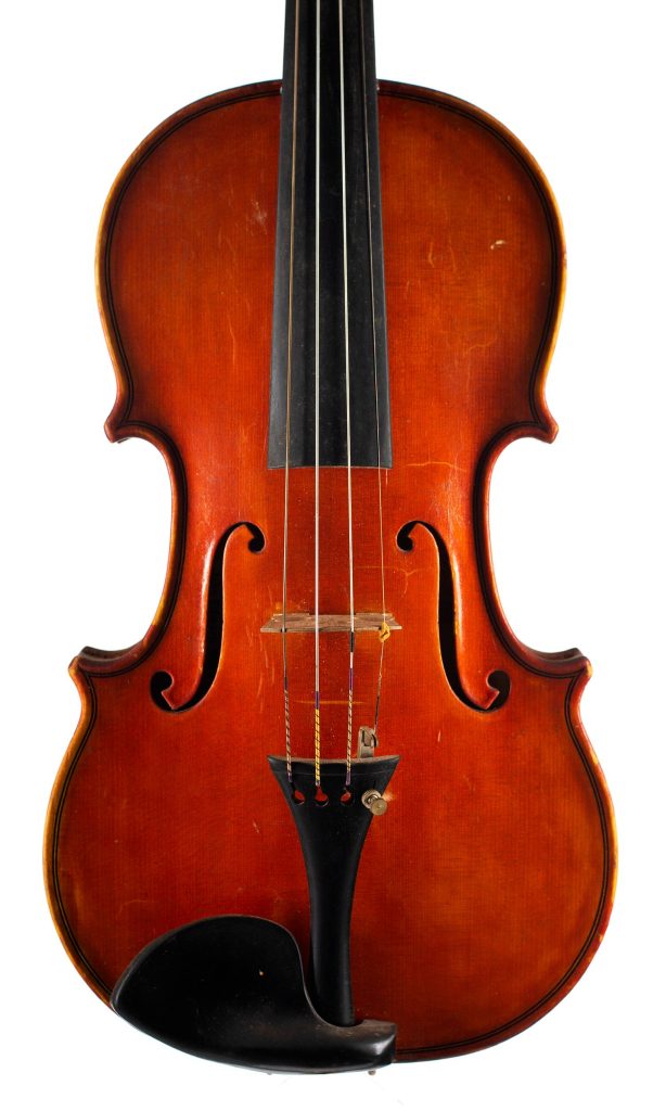 Violin by John Edward Ward, Sydney, 1961 — front