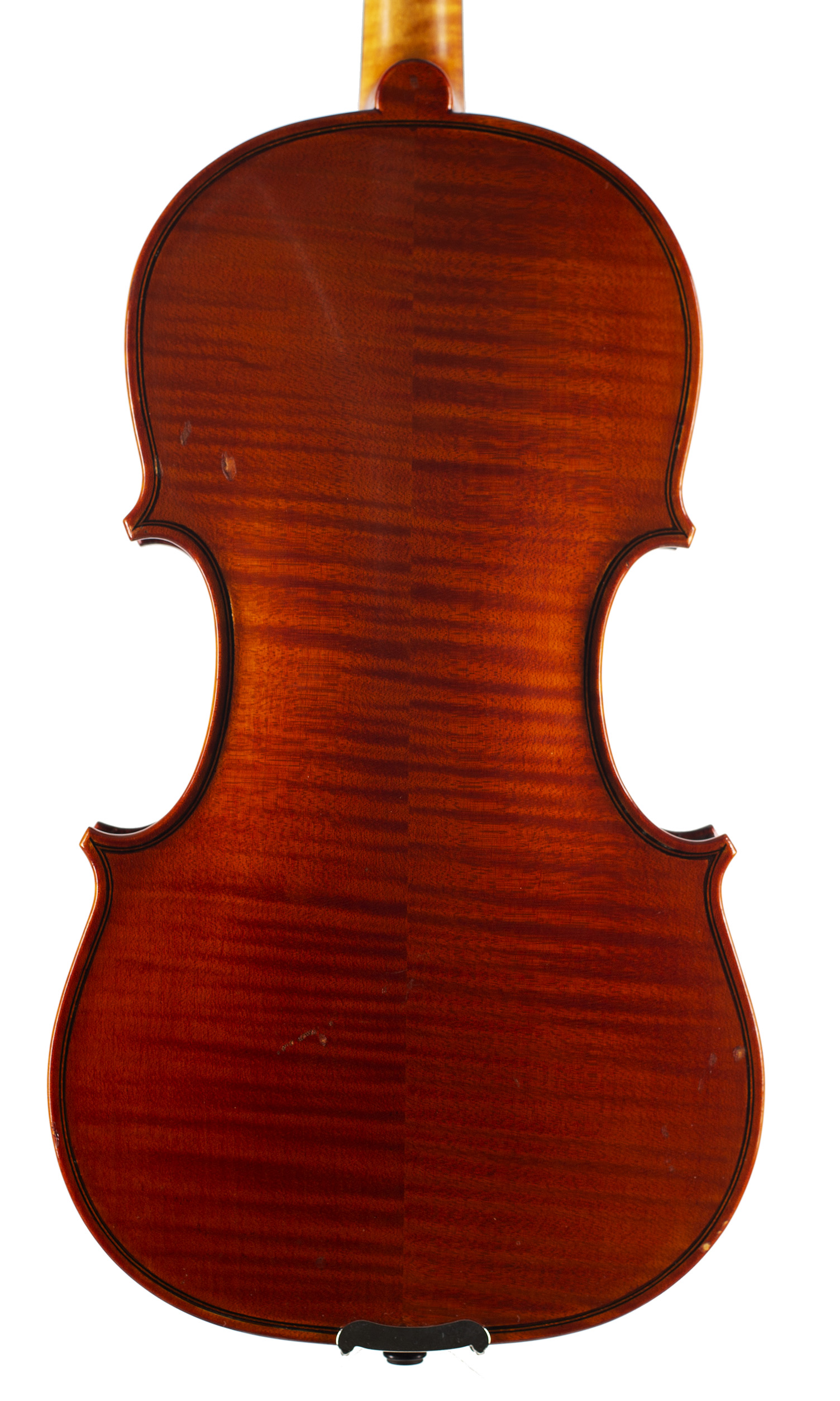A violin by Brian Philip Brealey, Nottingham, 1996 — back