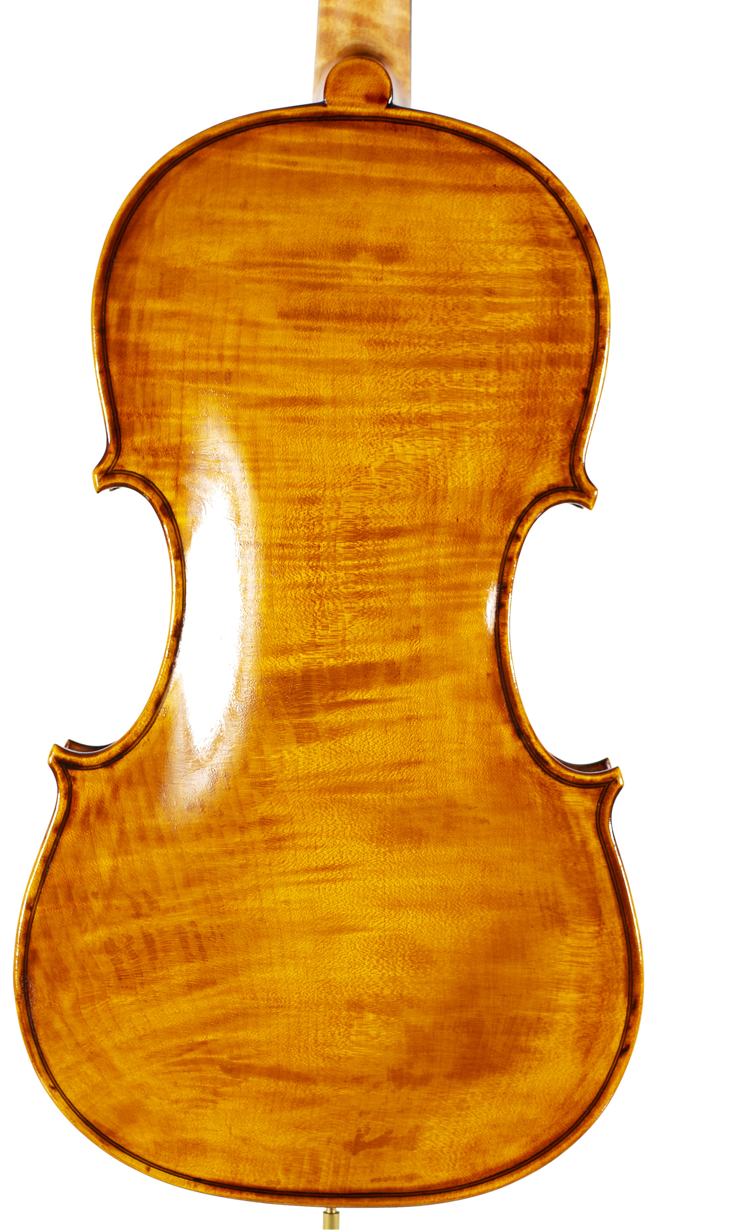 A violin by Miranda Karol Green, Caerphilly, 1981 — back