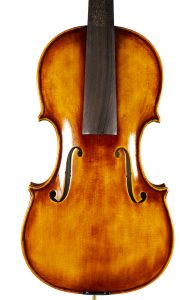 A violin by Miranda Karol Green, Caerphilly, 1981 — front