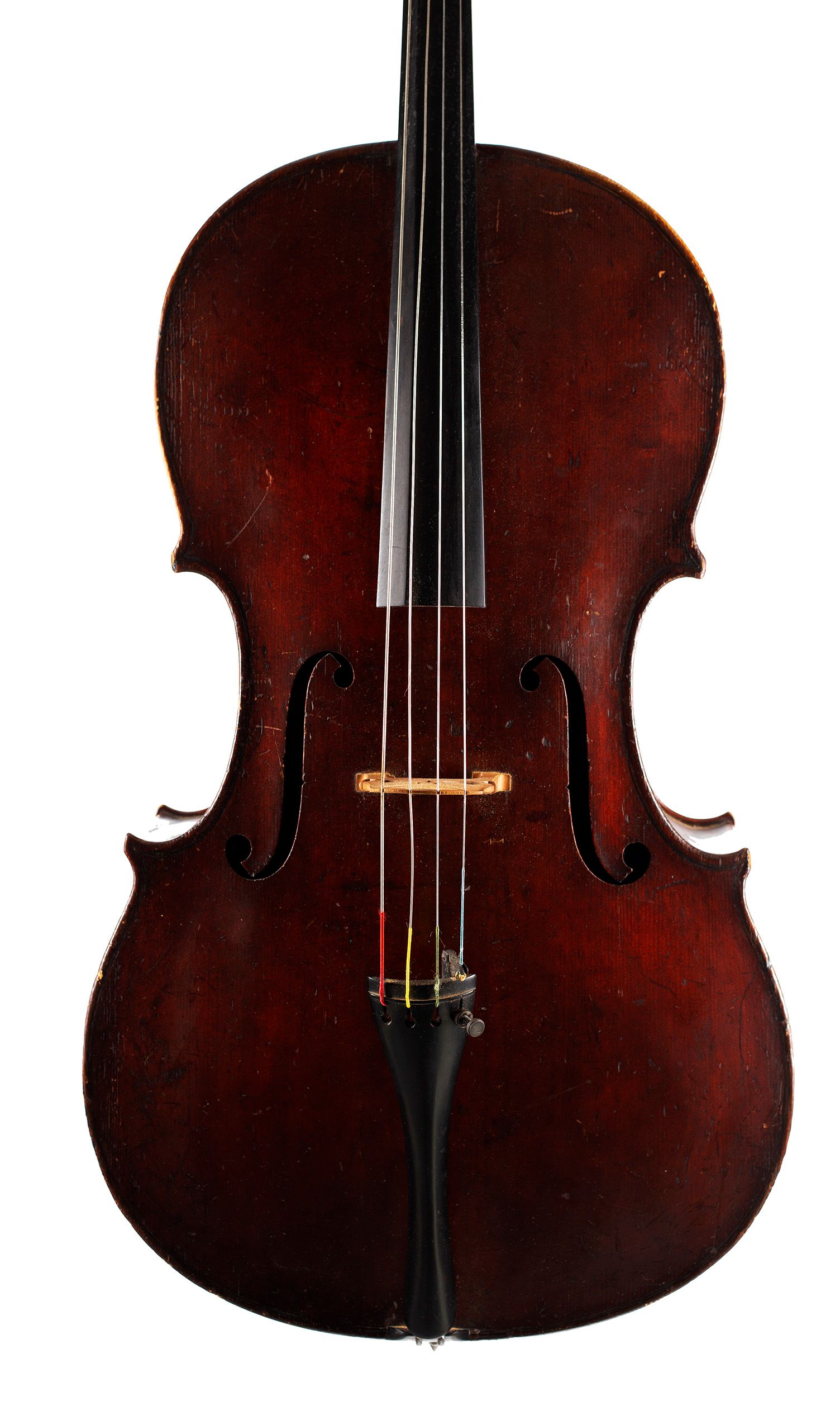 Cello by George Craske, England, circa 1850 — front