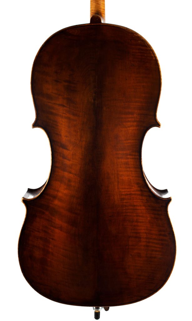Cello by Thomas Kennedy, London, 1837 — back