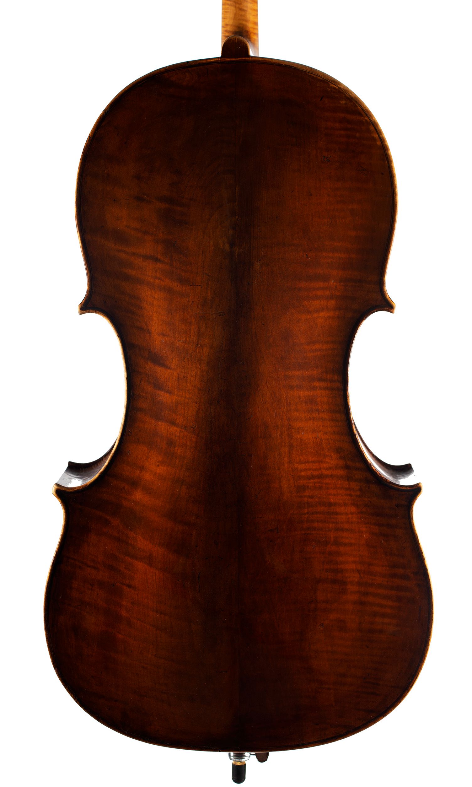 Cello by Thomas Kennedy, London, 1837 — back
