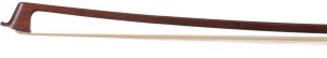 A silver-mounted violin bow by George Darbey, Bristol, circa 1910 — head and frog