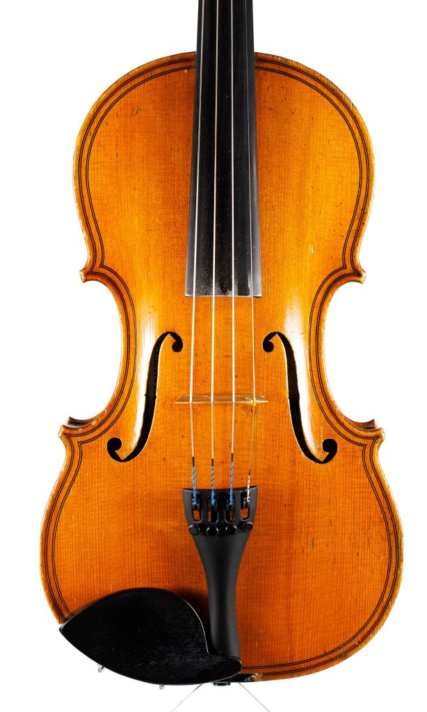 Violin by James Cole, Manchester, 1890 — front
